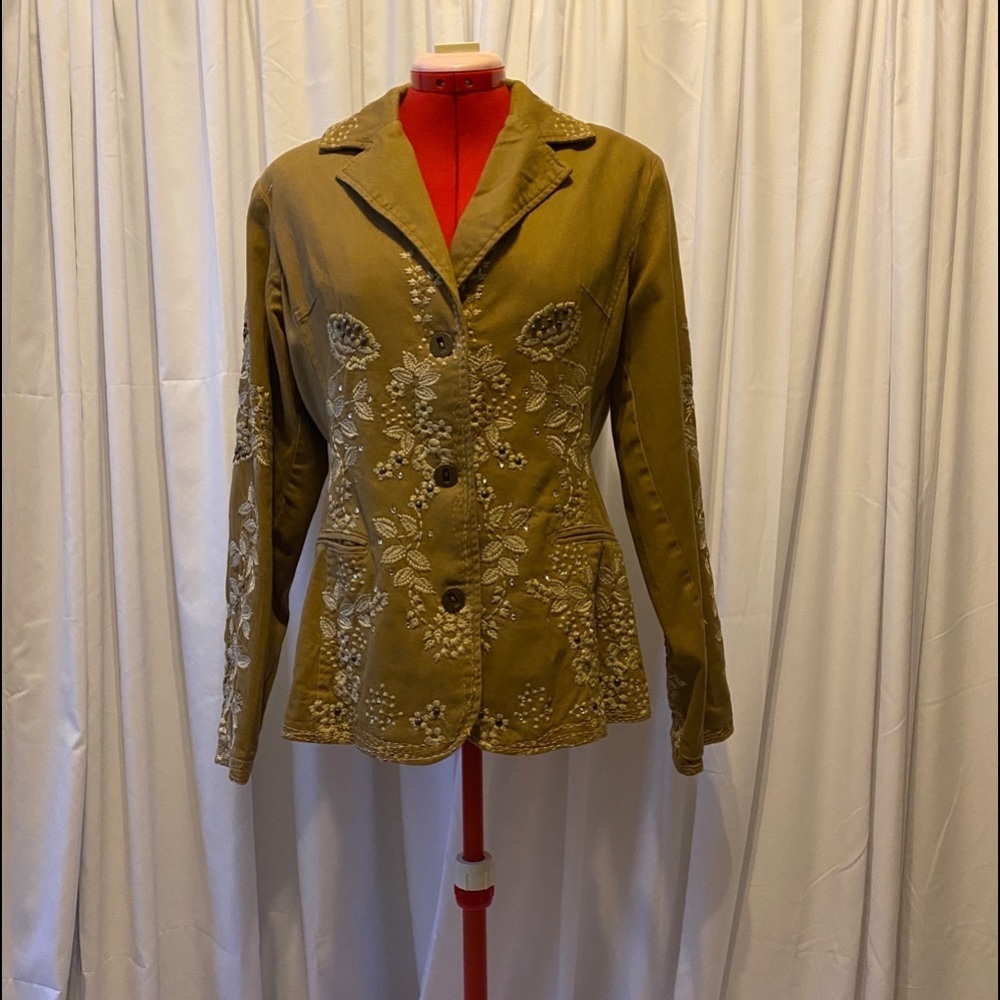 Paparazzi Embroidered Blazer